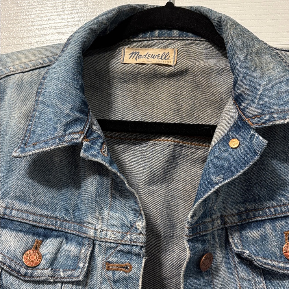 Madewell Blue Denim Jacket